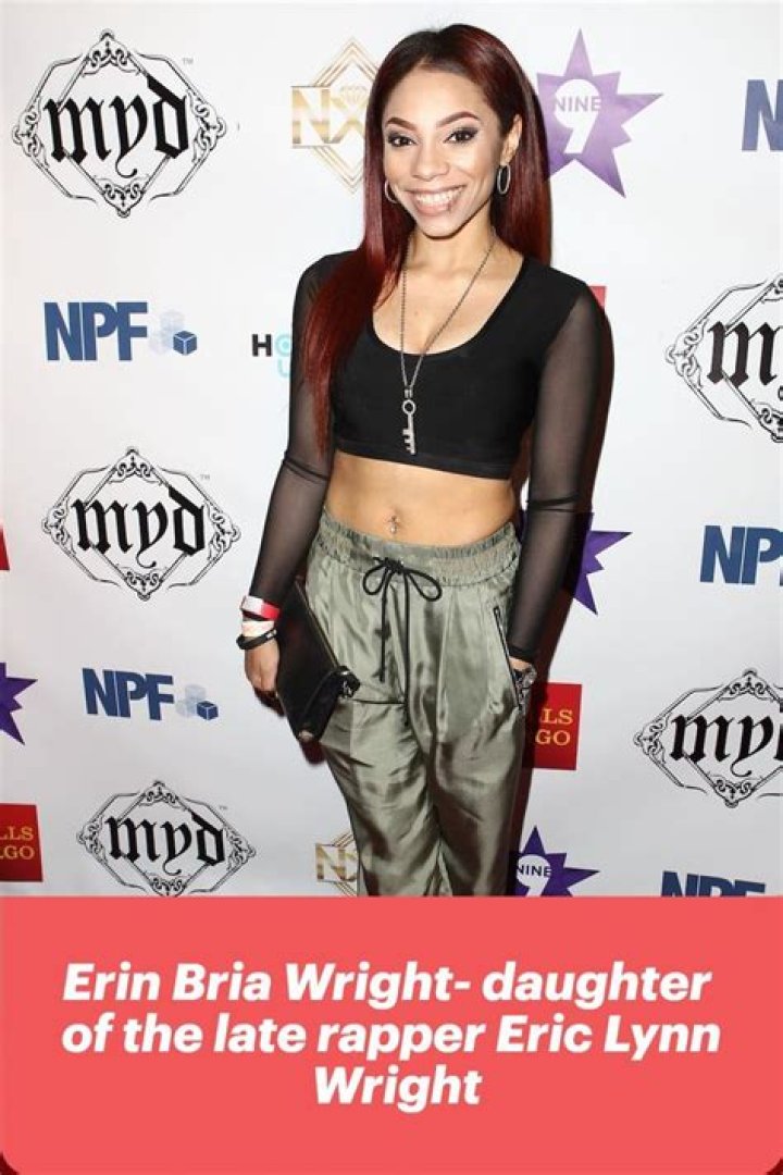 Bio of Erin Bria Wright: Eazy-E and Tracy Jernigan's daughter