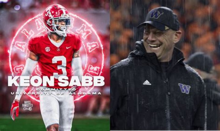Keon Sabb To Wear No. 3 for Alabama, Kalen DeBoer Praises Fit With Crimson Tide