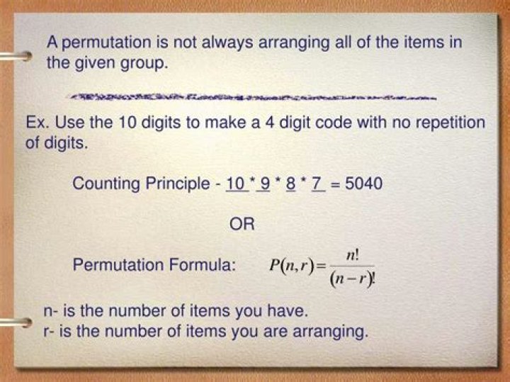 17 Combinations of 8