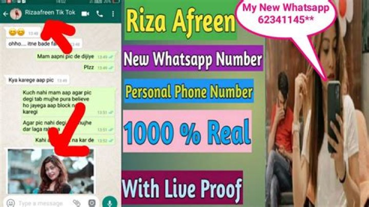 Riza Afreen Phone Number WhatsApp Number Contact Mobile