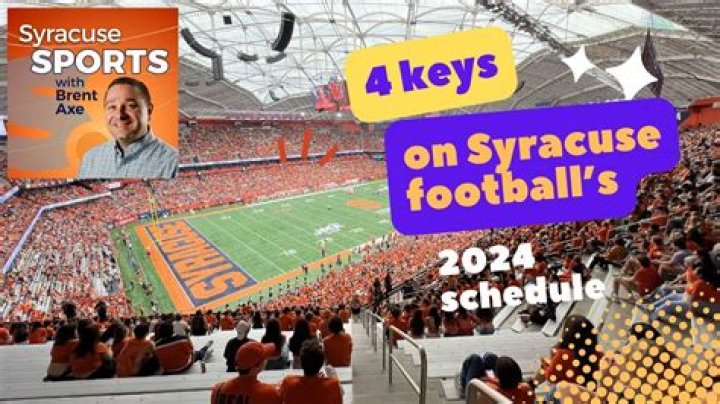 Syracuse 2024 Football Schedule: List of Future Opponents