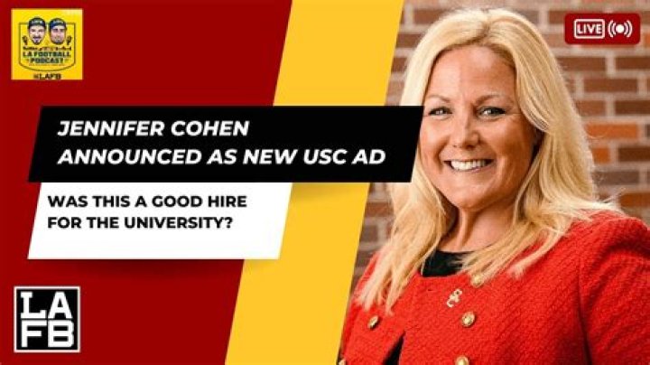 USC to Hire Washington's Jennifer Cohen as Next Athletic Director